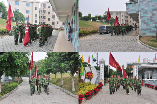 好色先生入口陶在廣州黃埔軍校進行軍事拓展特訓